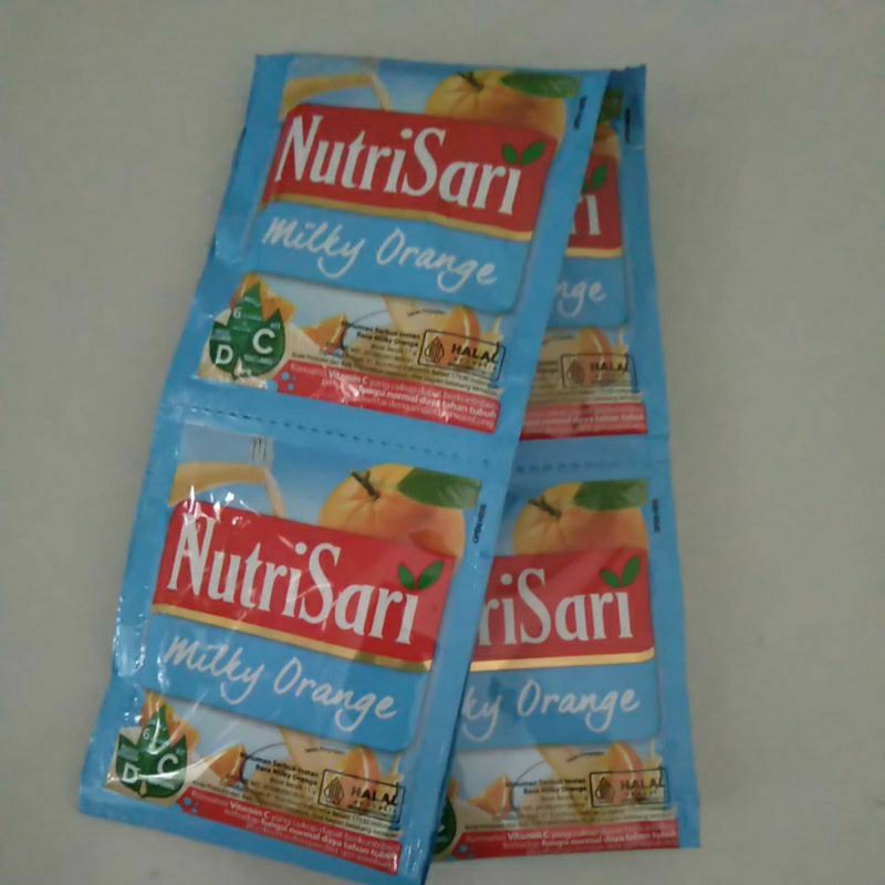 

Nutri Sari milky orange / Milky Peach renceng