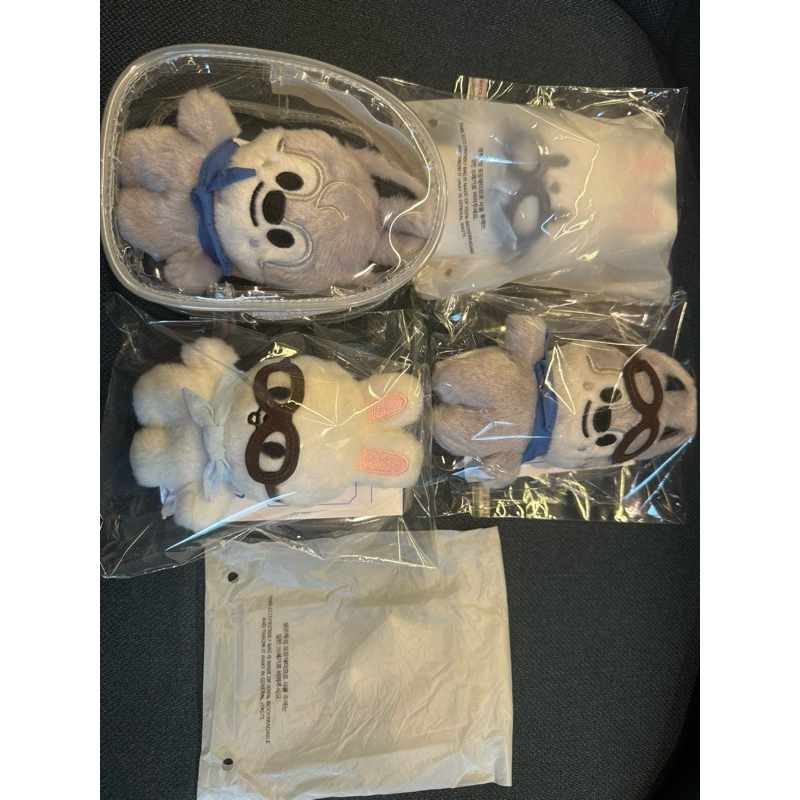 Skzoo 10cm pilot version plush stray kids