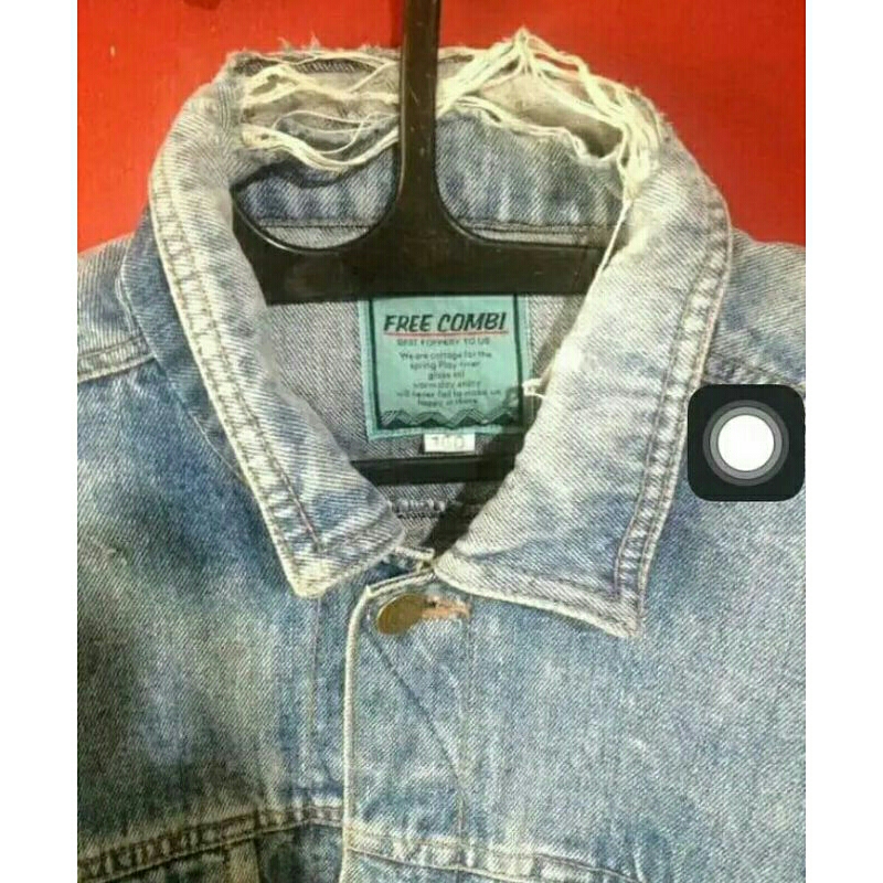 Jaket Jeans Combi second