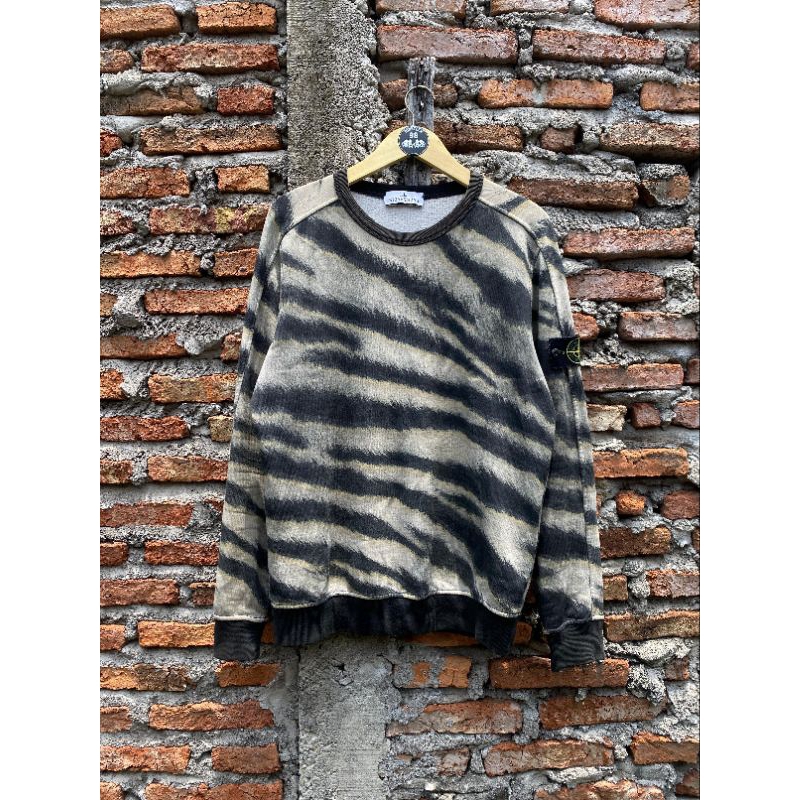 Crewneck Stone Island Camo Tiger (sold)