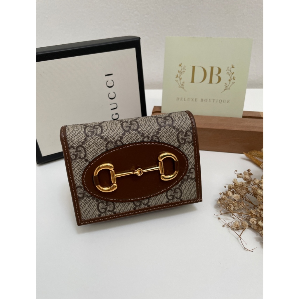 GG Horsebit 1955 Mini Wallet