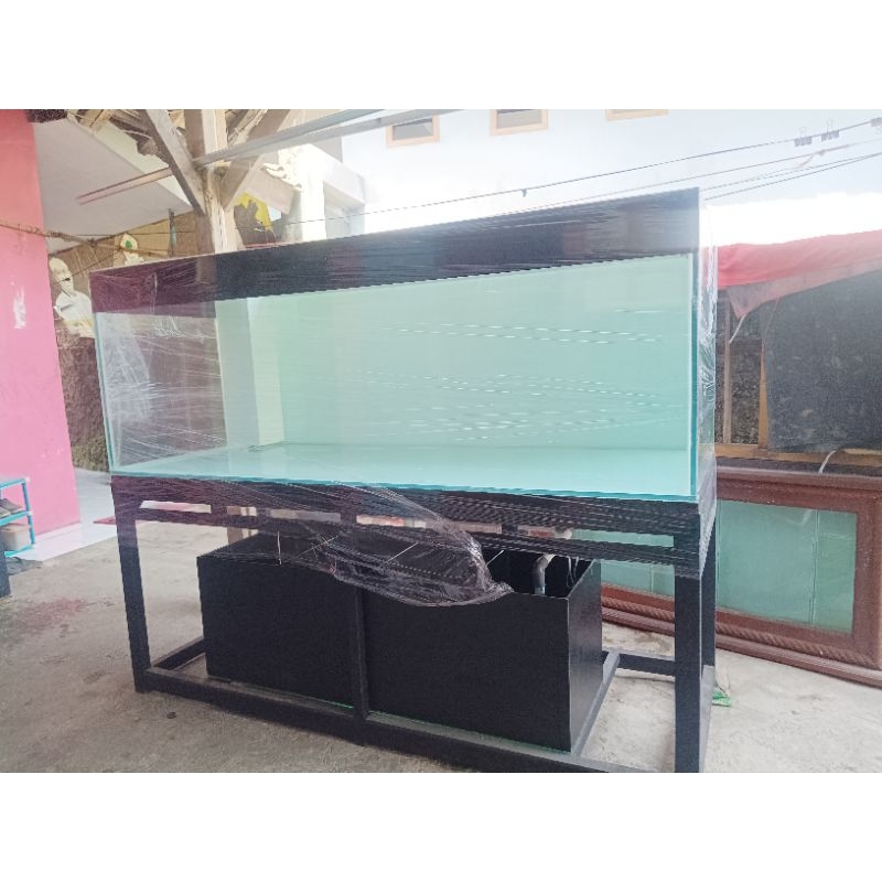AQUARIUM KACA 12mm FULLSET 200x70x70