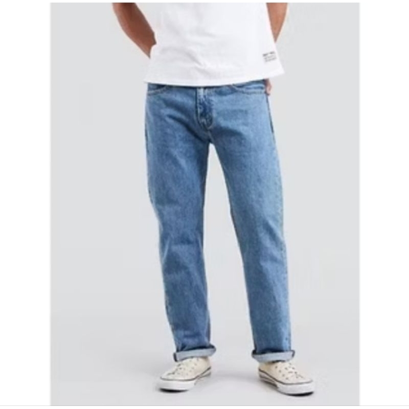 Celana jeans pria reguler Non Stretch Melar