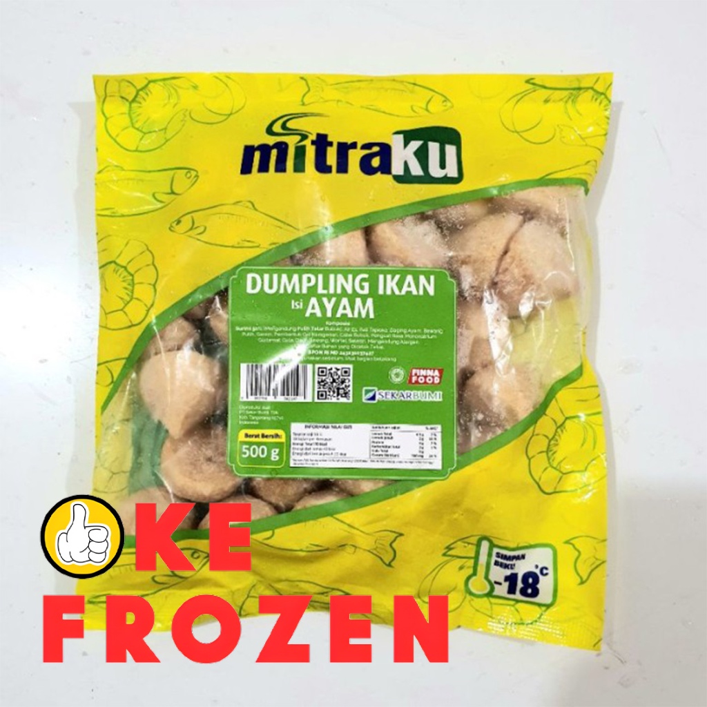 

MITRAKU DUMPLING IKAN ISI AYAM 500GR