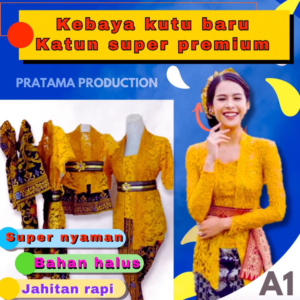 Kebaya burkat couple lurik kutu baru kembang baju adat modern