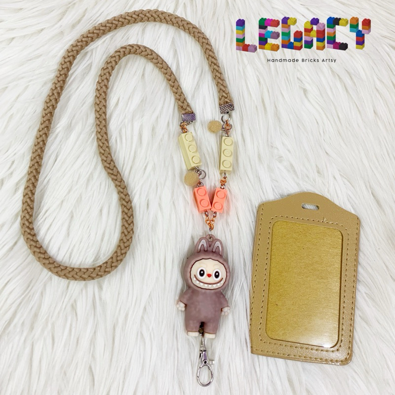 

Lanyard Le9O Original Kuromi Cinnamon Melody Labubu Keropi
