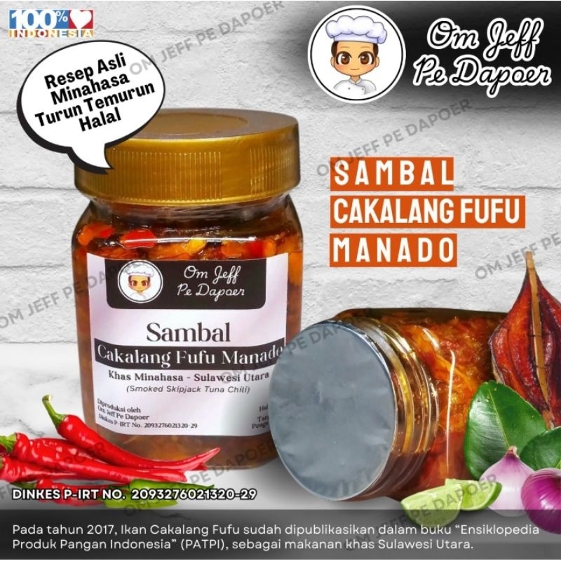 

SAMBAL CAKALANG FUFU MANADO