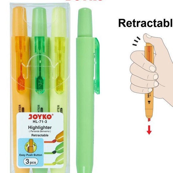 

Langka Hhlhter Joyko HL713 1 Set 3 Warna