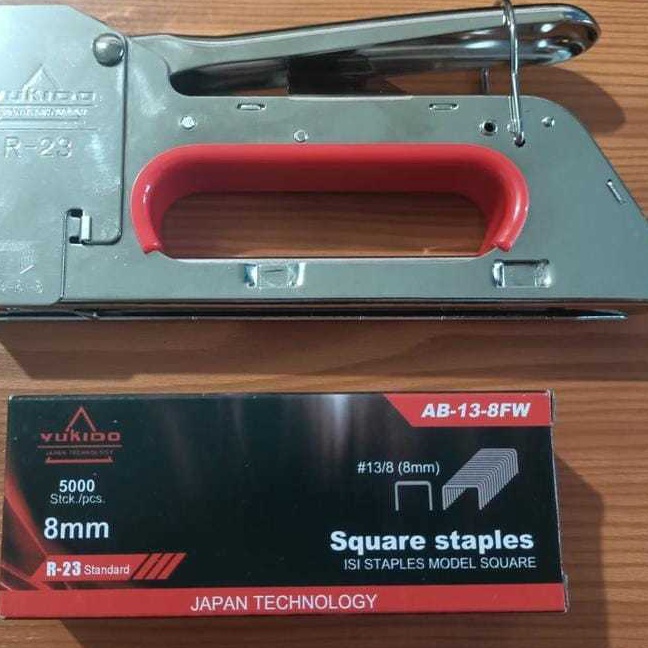 

FG2 BISA COD Staples Tembak Gun Tacker Isi atau Refil 138 Stapler Jok Staples Stepler Tembak Stepler Gun Stapler Tembak Stapler Gun
