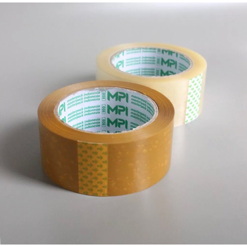

Lakban 100yard x 45ml MPI bening dan coklat