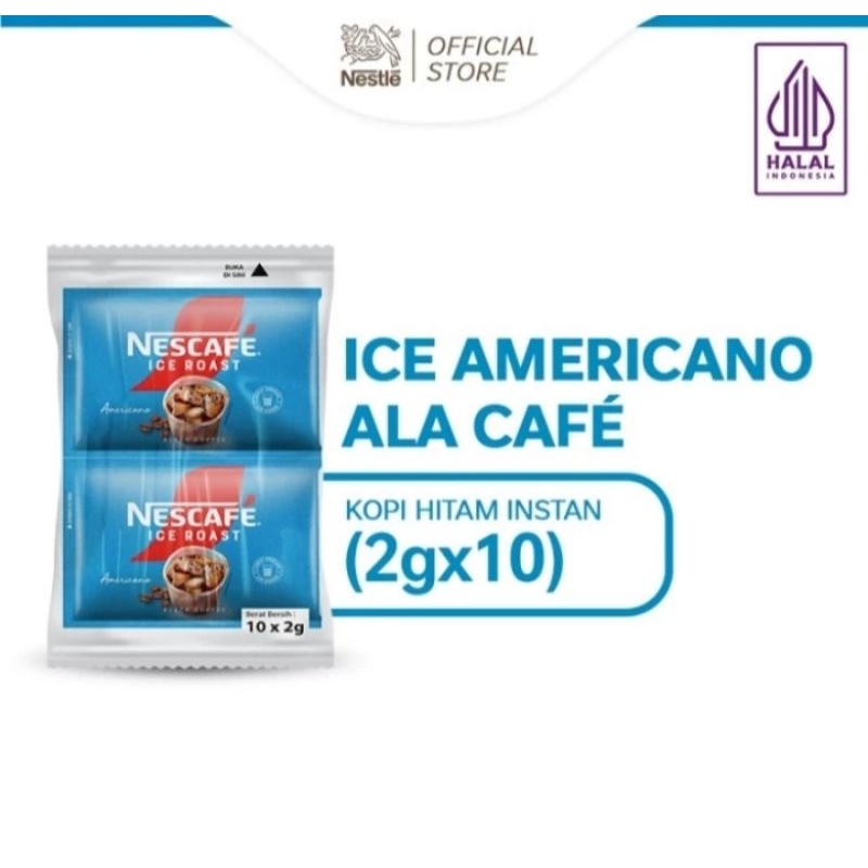 

Kopi Nescafe Ice Americano Ala Cafe 10×2g