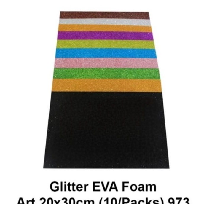 

Bonuskan Foam art busa lembaran glitter A4 1pcs