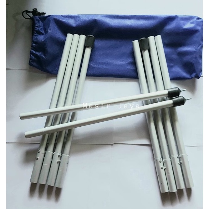 Update Terupdate 2 Pcs Tiang Flysheet Tiang Frame Tinggi 2 Cm