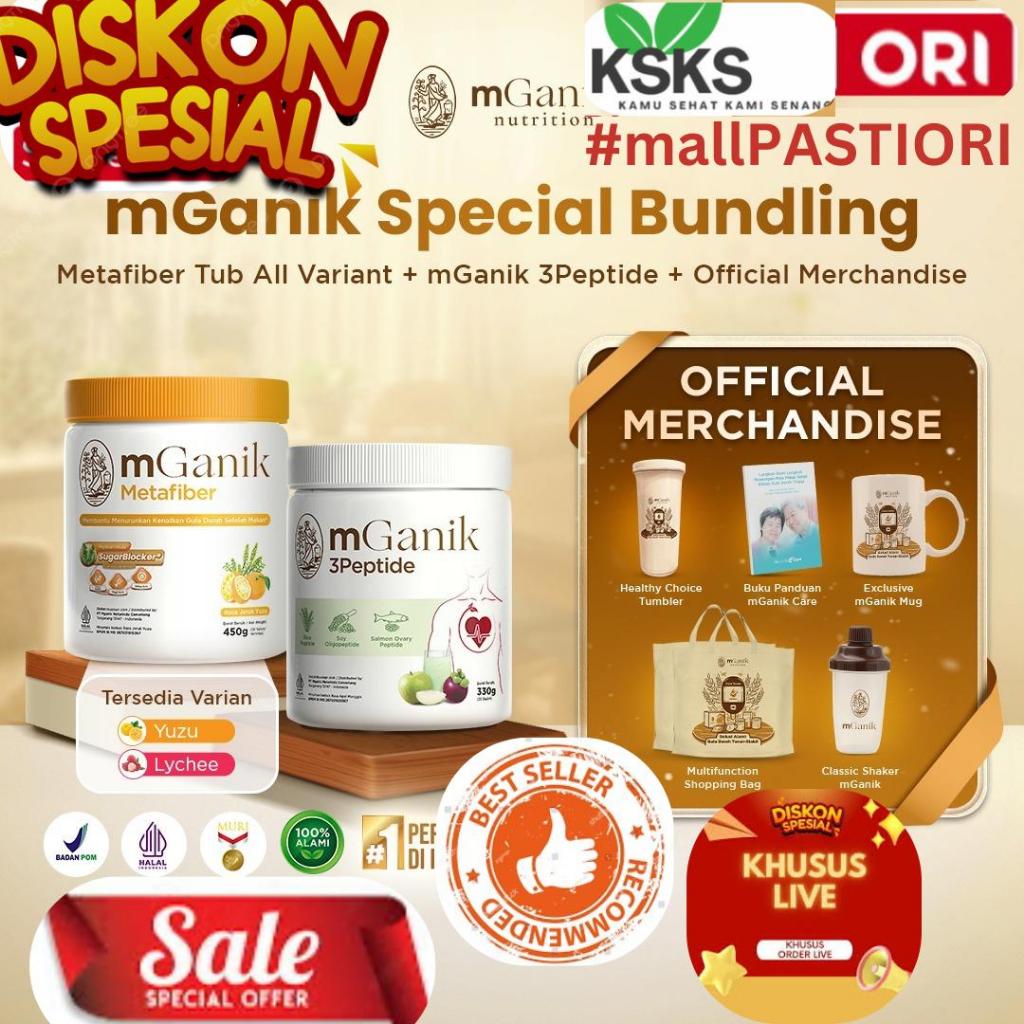 

mGanik 3Peptide Apel Manggis 330gr + Bonus - Suplemen Hipertensi