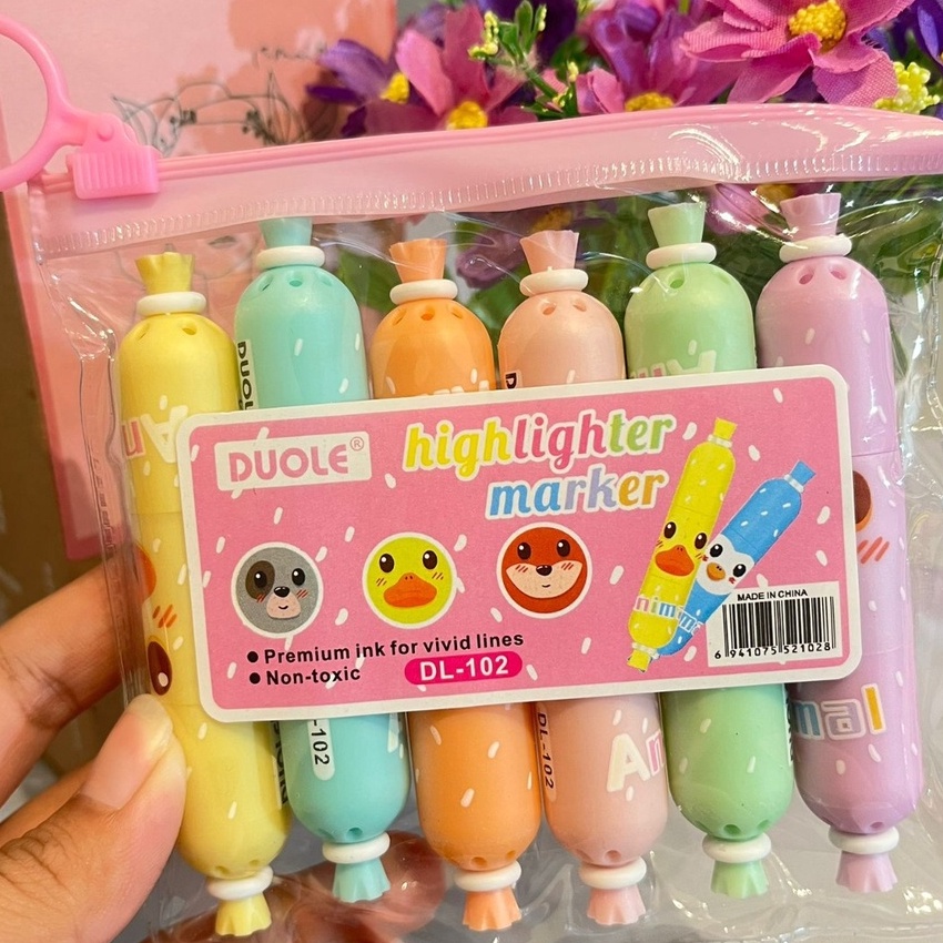 

Langka STABILO PASTEL 1 SET BENTUK SOSIS ISI 6 WARNA LENGKAP SPIDOL 1PACK WARNAWARNI IMUT CUTE ALAT TULIS STATIONARY FANCY PREMIUM DAN COD