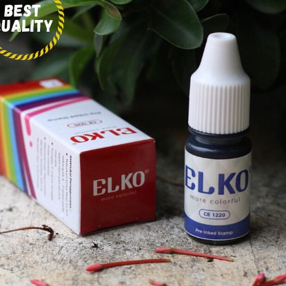 

Cepat Tinta Stempel Flash Trodat Otomatis Warna BIRU isi 7 ML ELKO Wateroof