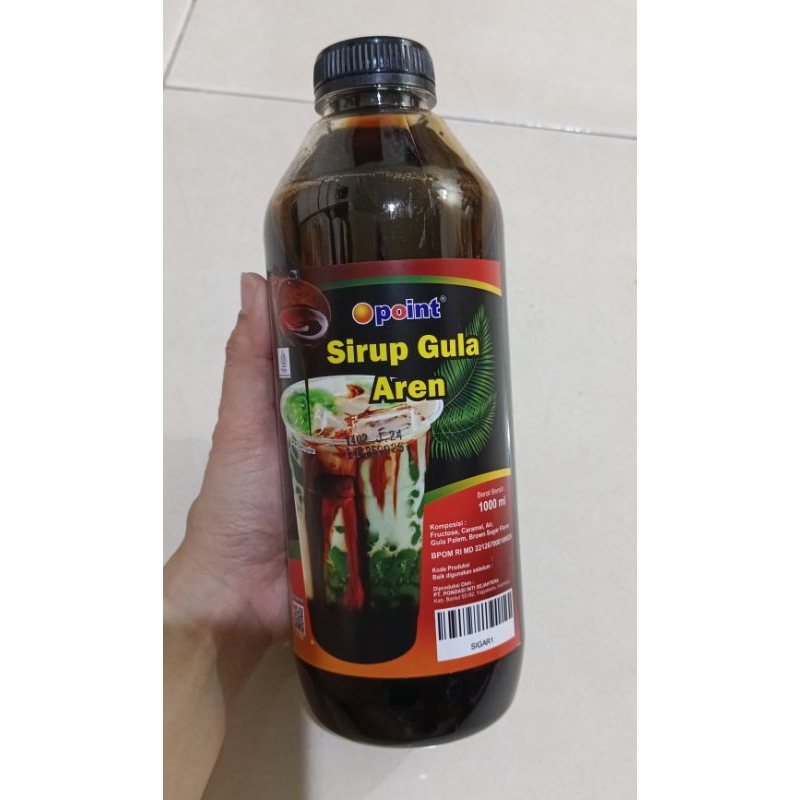 

Point sirup gula aren 1Liter brown sugar cair manis