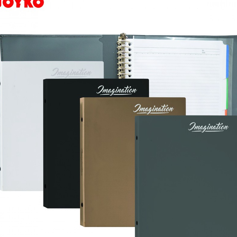 

HJ6 Binder Note Joyko B5MHIMM14 Imagination Uk 26 Holes Metal Ring Warna Netral