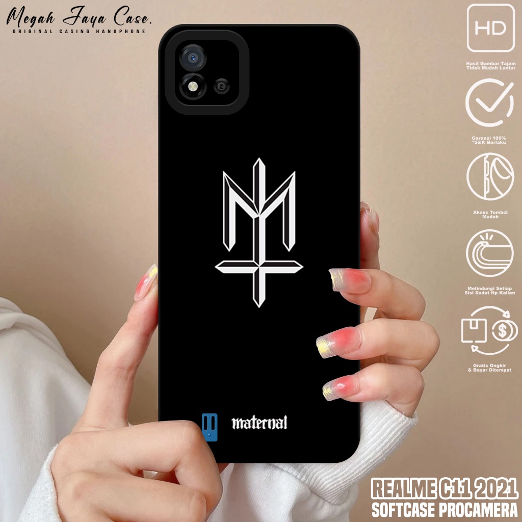 Case REALME C11 2021 - Casing Hp REALME C11 2021 Motif MTRNL - Silikon Hp REALME C11 2021 - Kondom H