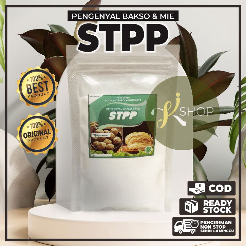 

Promo Ulang Tahun Ukuran 1 Gram STPP Pengenyal Bakso Sosis Nugget Pengenyal Mie Fosfat Phosphate STTP Food Grade Tepung Pengenyal