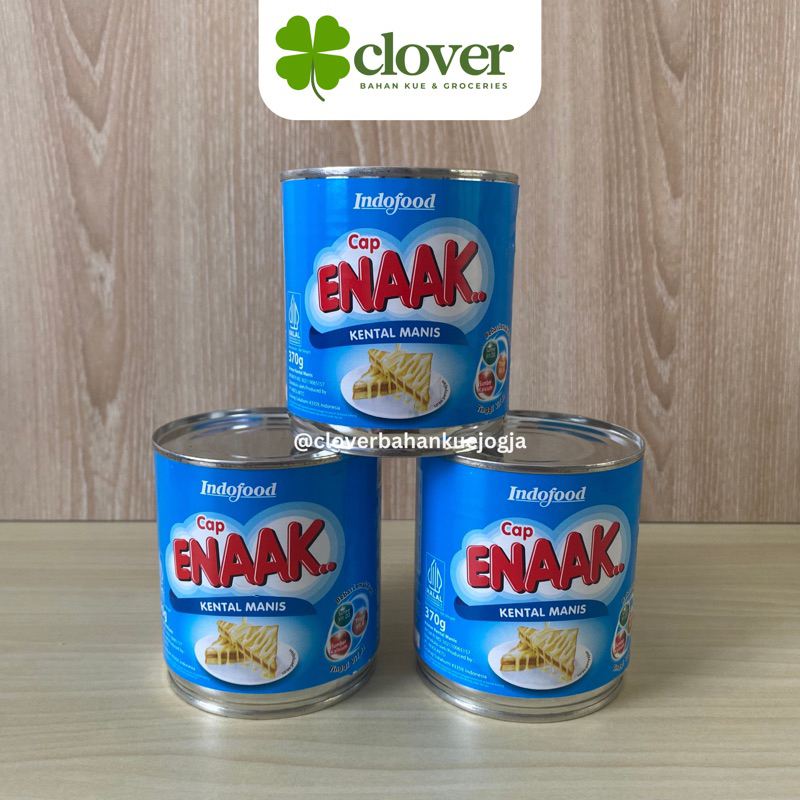 

Indofood Cap Enaak Kental Manis Putih 370 gr