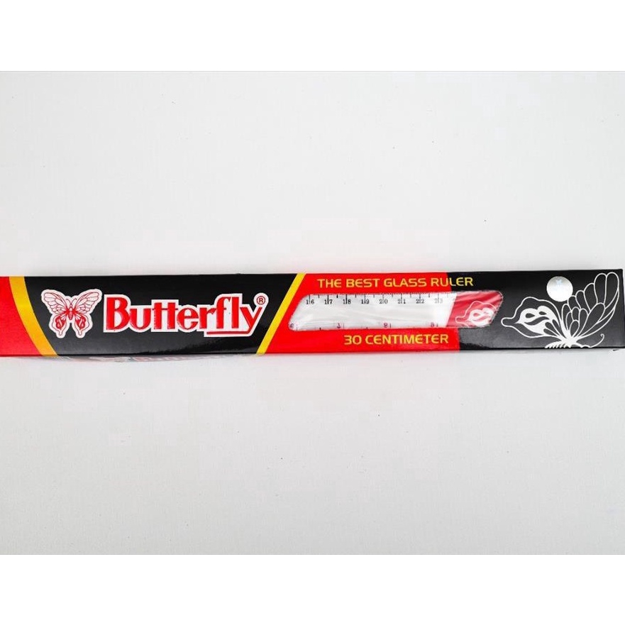 

Terbaik PAM Penggaris Butterfly 3cm 12Pc s