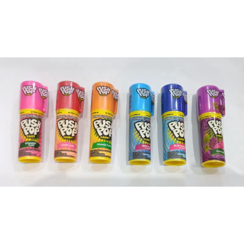 

Hemat 35 Produk Permen Push Pop Bentuk Lipstick 14g Bisa Pilih Rasa