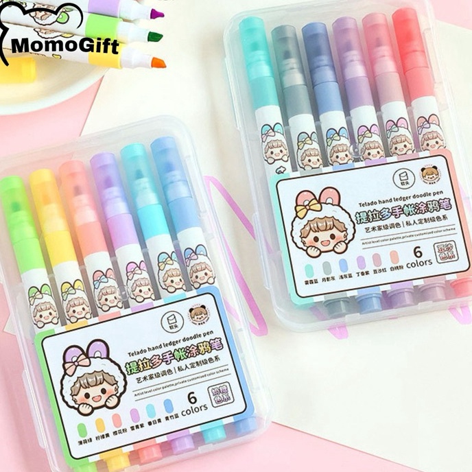 

Pilihan Hhlhter 6 Warna Pastel Doodle Pen 1 Set 6 Pcs Buat Jurnaling Edisi Dodogirl TLD137