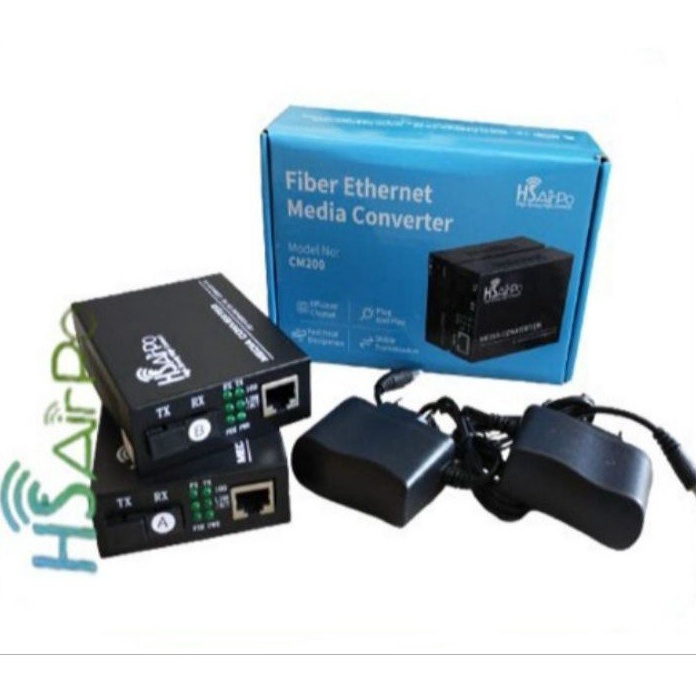 KP8 HSAio CM2 1 Fo 1 Lan Media Converter Fiber Optik 1Fo 1Lan HS Aio CM2