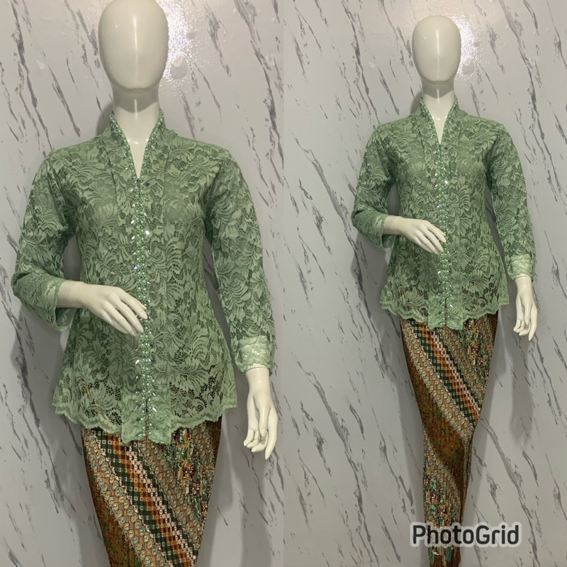 Kebaya Modern Remaja / Model Busui / Bahan Brukat Premium / Kebaya Payet / Kebaya Kekinian
