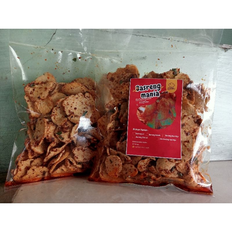 

Basreng Mania - Pedas Chilioil 1Kg