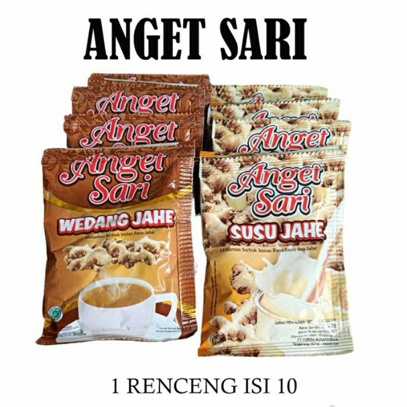 

MINUMAN INSTAN SUSU JAHE DAN WEDANG JAHE ANGET SARI RENCENG