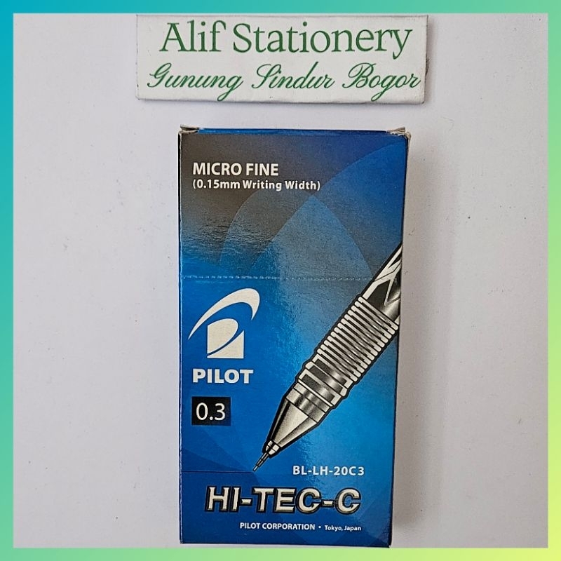 

Pulpen Pena Pilot Hi-Tec-C 0.3 BL-LH-20C3 (1 PC)