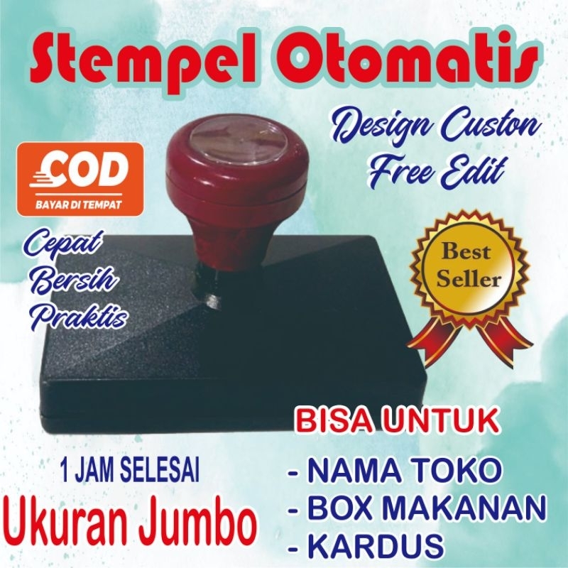 stempel jumbo / stempel kardus / Stempel / stempel jumbo custom / stempel legalisir