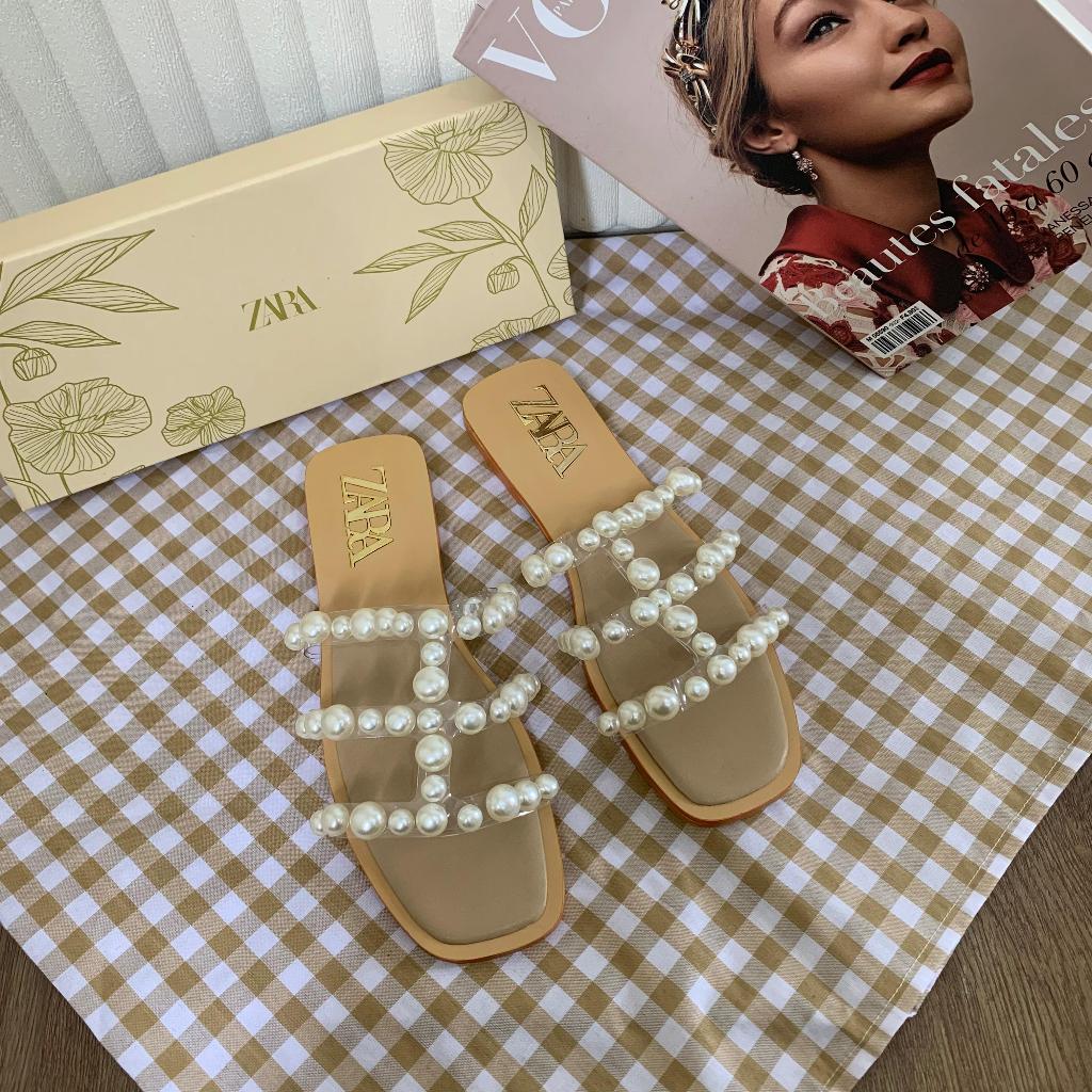 SANDAL WANITA ZARA S909 SANDAL FLAT WANITA PREMIUM