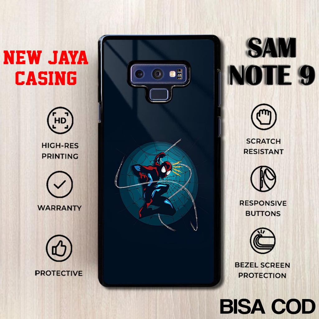 Case Samsung Note 9 Terbaru Hardcase Softcase Glossy Spider Casing Samsung Note 9 Terlaris Termurah