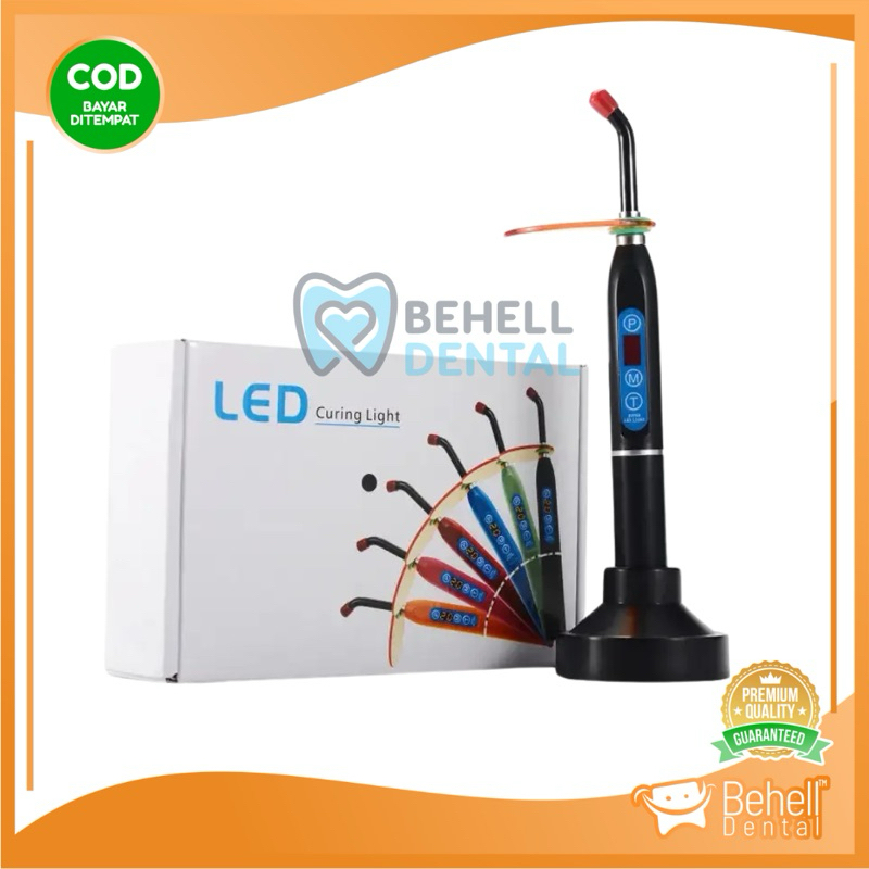 LASER BEHEL LED RAINBOW LIGHT CURE - Light Curing Sinar Pengering Lem Behel Composite Veneer Veneers