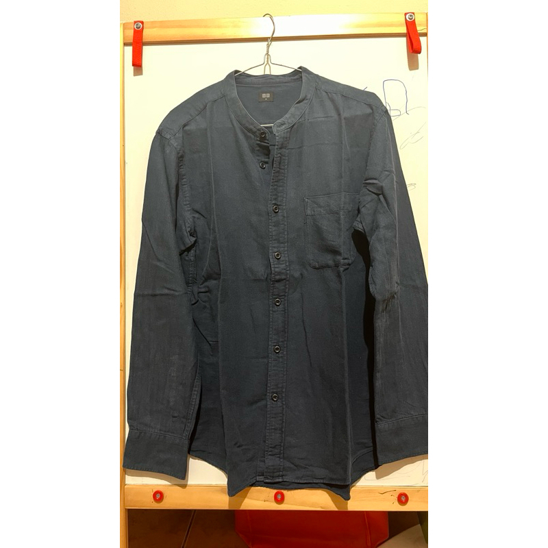 Baju Second - Kemeja UNIQLO Chinese Collar