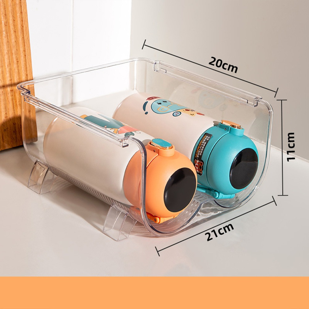 HJK WNG Rak Botol MINUM TRANSPARAN BOTTLE HOLDER ORGANIZER Wine STORAGE RED WINE