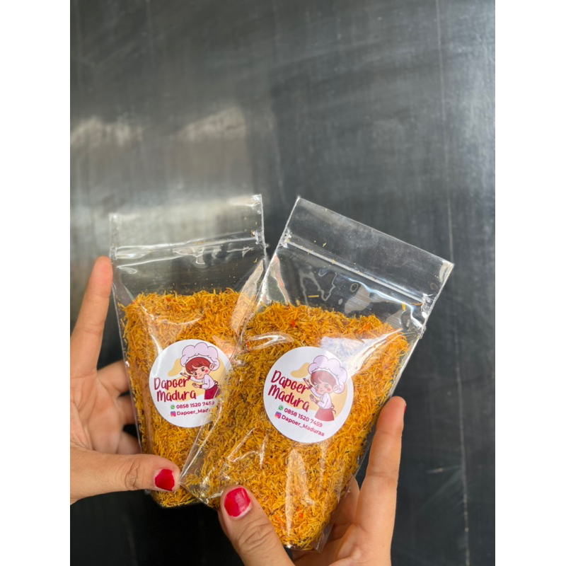 

Serundeng khas Madura agak manis