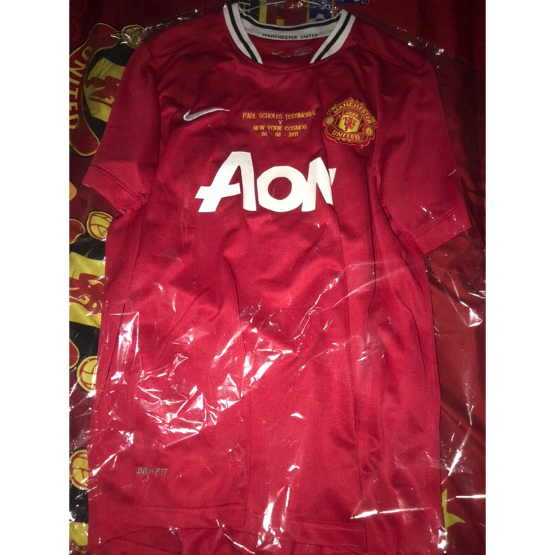 MU Aon MDT (PAUL SCHOLES TESTIMONIAL vs NEW YORK COSMOS)