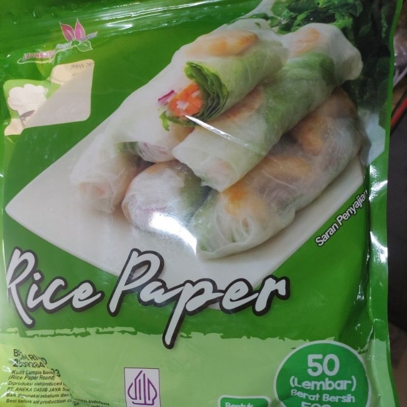 

Rice Paper 50 lembar