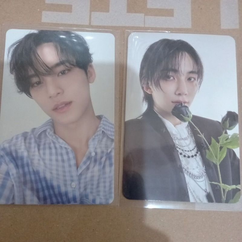 PC Mingyu ODD + PC Jeonghan JxW (black rose)