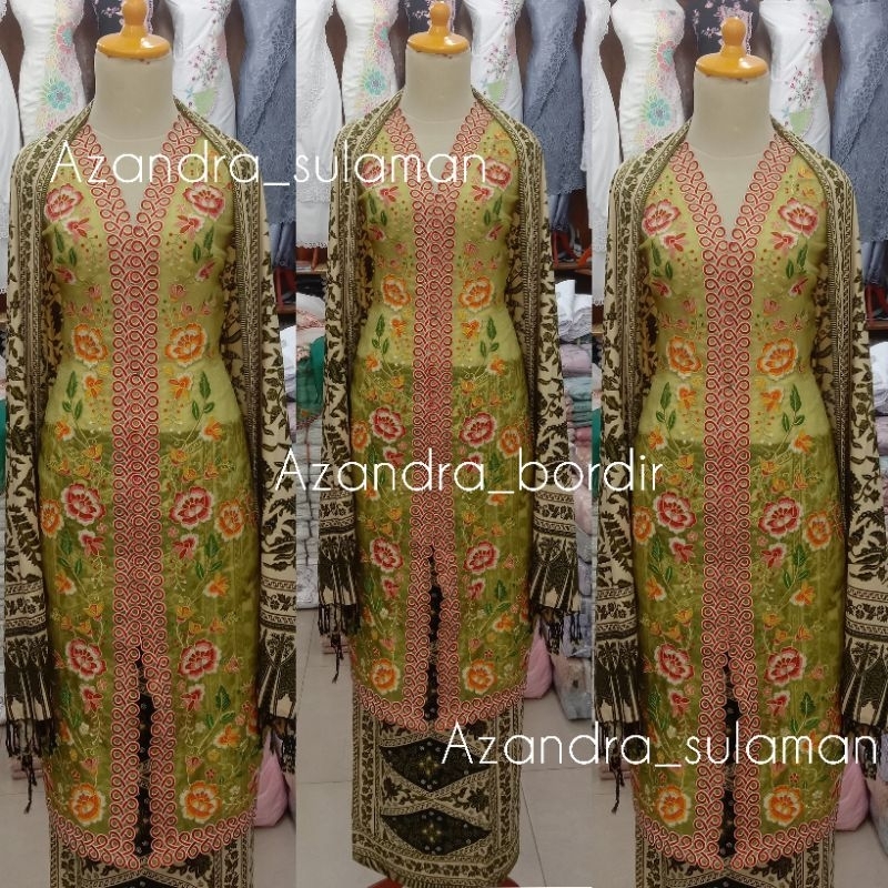 bahan abaya bordir suji kasiak bukittinggi padang