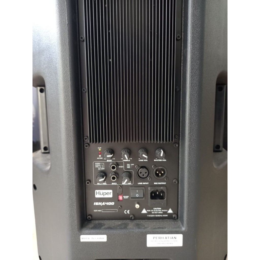 speaker aktif huper 15 inch 15HA400 / 15 HA400 ORIGINAL