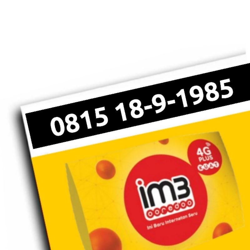 18 September 1985 - Perdana Indosat Seri Tahun Lahir Tanggal Bulan