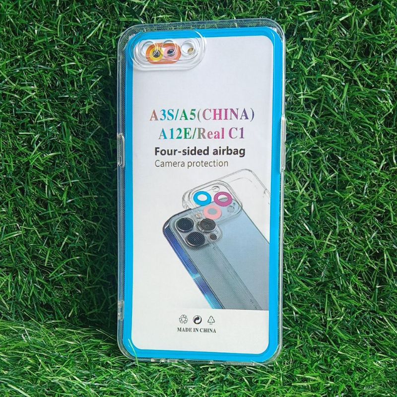 Silikon Bening transparan OPPO A3S Clear Case transparan