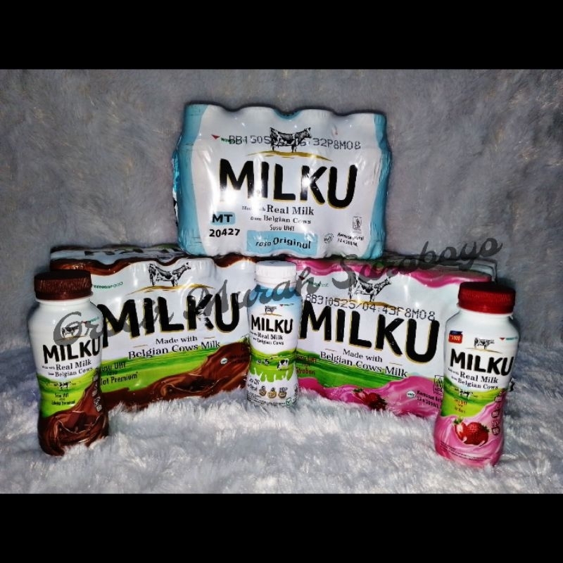 

Susu MILKU 200ml x 12 botol INSTAN SURABAYA