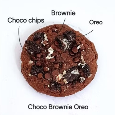 

Soft Cookies Choco Brownie Oreo