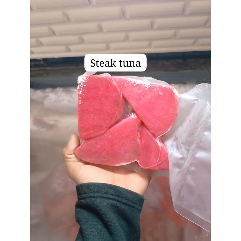 

Daging Seafood Fresh - Steak Tuna (Daging Beku)